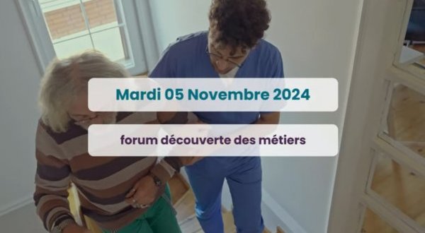 Forum des métiers du soin et de l’accompagnement le 5 novembre à Niort