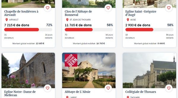 Patrimoine en Deux-Sèvres, des projets à soutenir