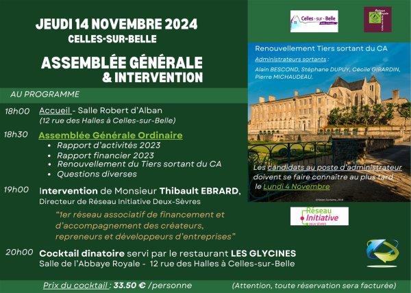 Le Club des entreprises du Pays Mellois Haut Val de Sèvre en assemblée