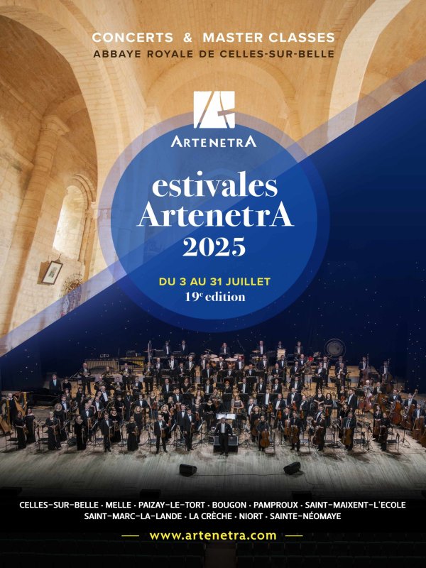 Les Estivales d’Artenetra : l’Orchestre National d’Ukraine en Deux-Sèvres !